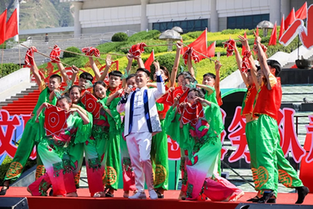 2019武都花椒產(chǎn)銷對(duì)接（電商）洽談會(huì)在階州廣場(chǎng)隆重開幕~