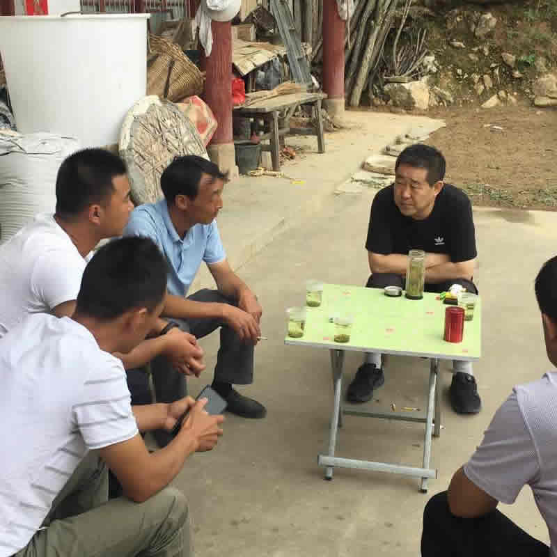 翟永鵬深入幫扶村查看了解受災(zāi)和自救情況